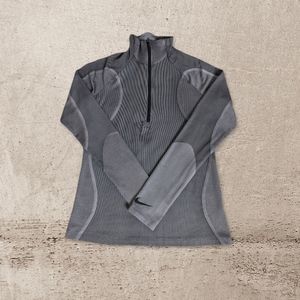 Nike Pro Hyperwarm Half Zip Up Pullover Top